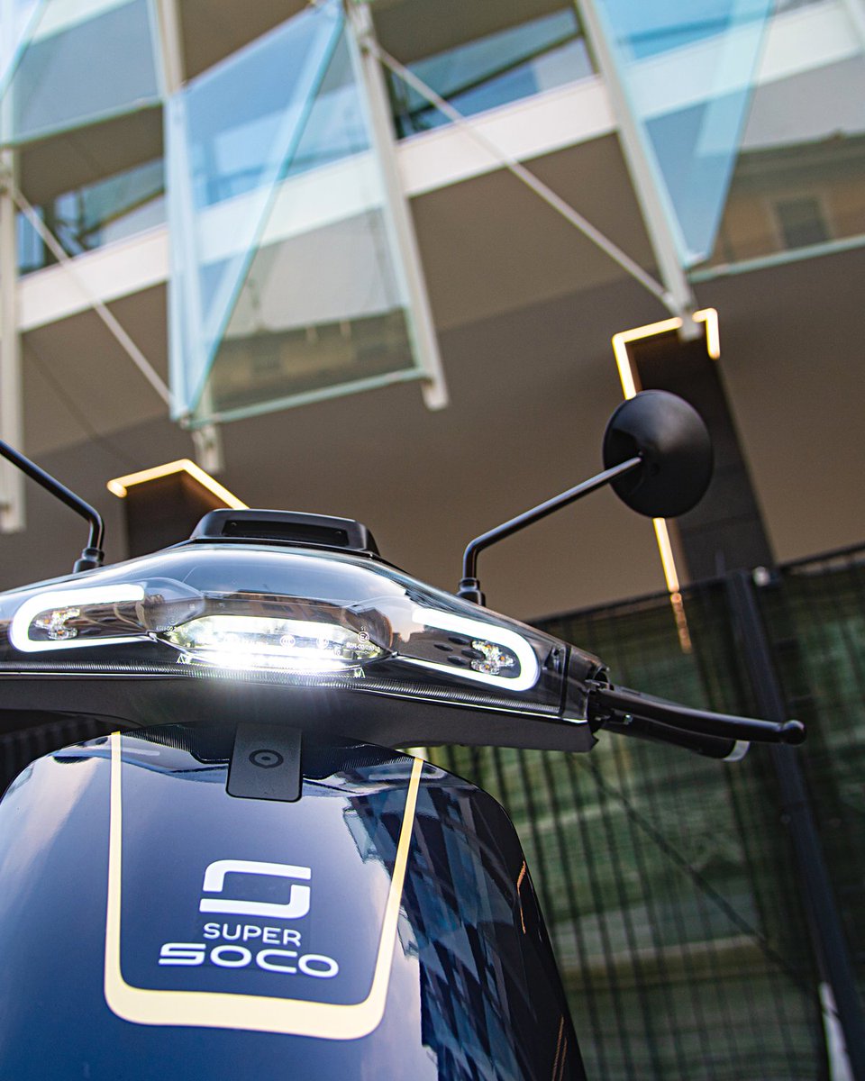 Have you seen the light when it comes to electric vehicles? #supersoco #ev