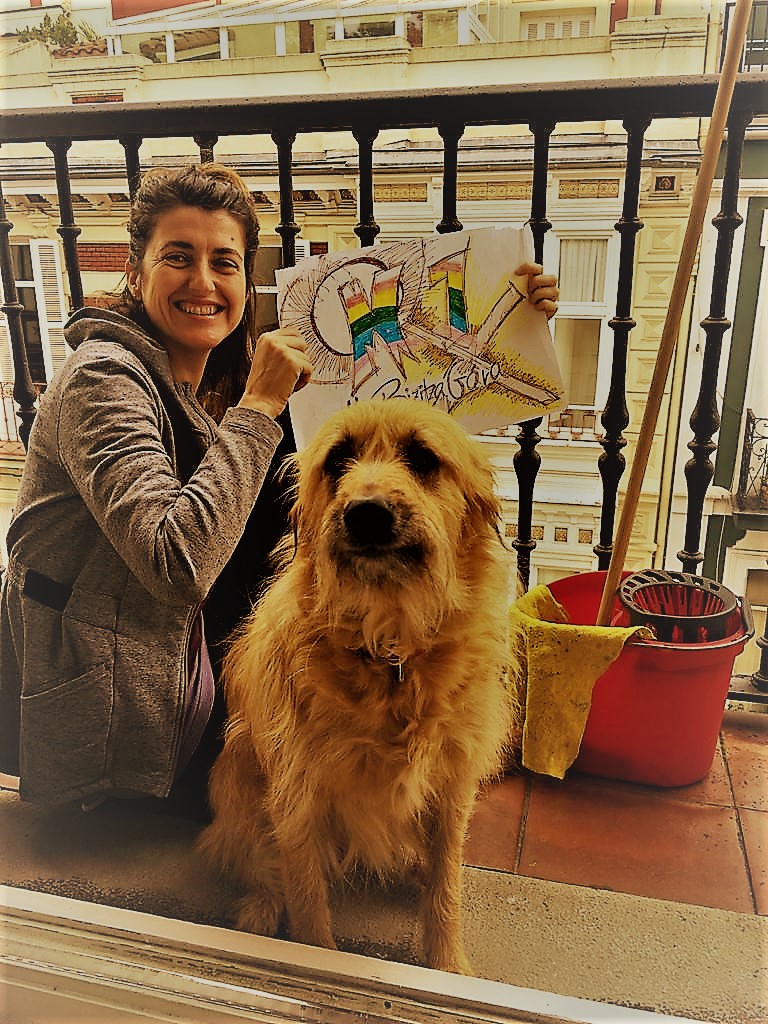 ELAFeminista's tweet photo. @ELAFeminista tik ere borroka egun hau ospatzen. Sindikalgintza feministaruntz bidea egiten jarraituko dugu!

Gora @ElaFeminista 
Gora #MaiatzarenLehena2020 
#BizitzaGara https://t.co/lAf0toQP0A