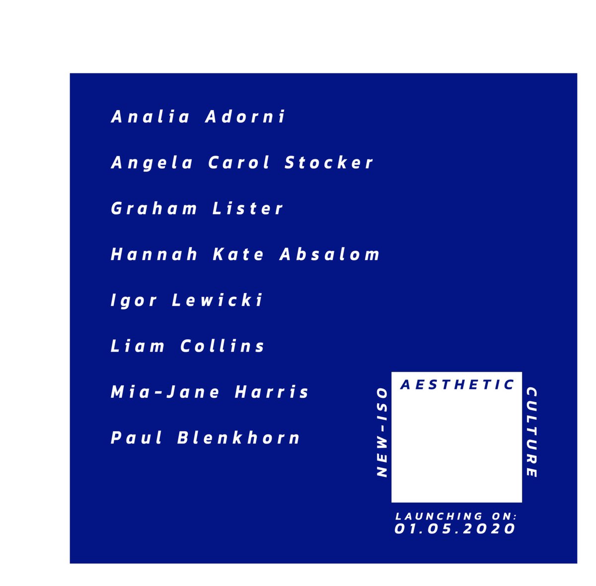 Artcore_UK's tweet photo. WE ARE LIVE NOW! In Isolation Together - Aesthetic Culture Online Exhibition https://t.co/aYdWPwsdRR
With any new movement, what comes with it is a new visual culture. A new wave in how we perceive and respond. With every era, a principle of aesthetics has accompanied it. https://t.co/ghIP0gjw0c