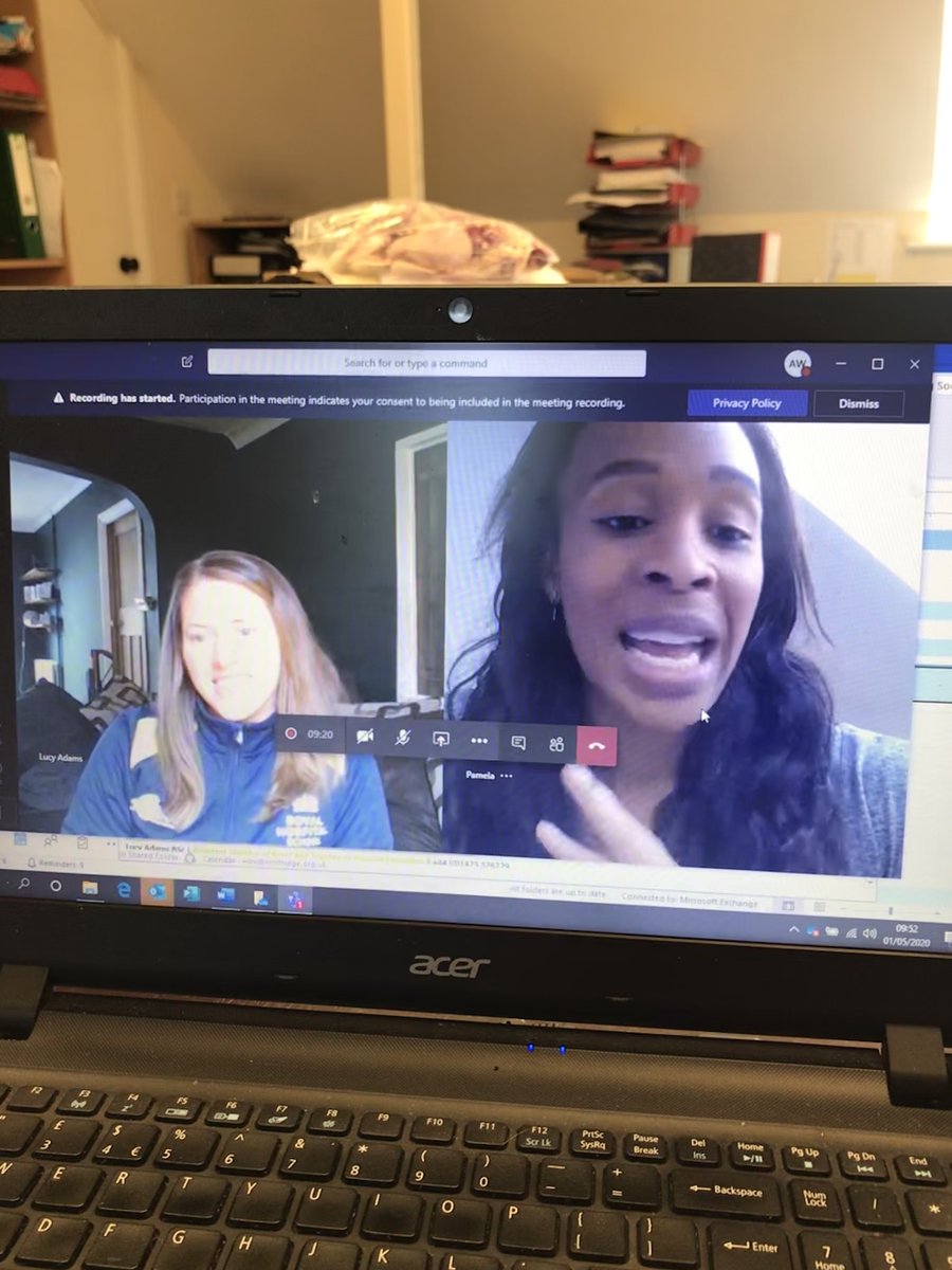 MintridgeFDN's tweet photo. “NAIL THE BASICS &amp; THEN BRING THE FLAIR!” 

@PamelaCookey has been inspiring the students at @RHSSport with a wonderful and honest interview about her incredible England Career! 
Thank you @Squadkit for enabling this to happen during lockdown! 
#KnowTheScore #PartofRHS https://t.co/YbB8QY3tdk