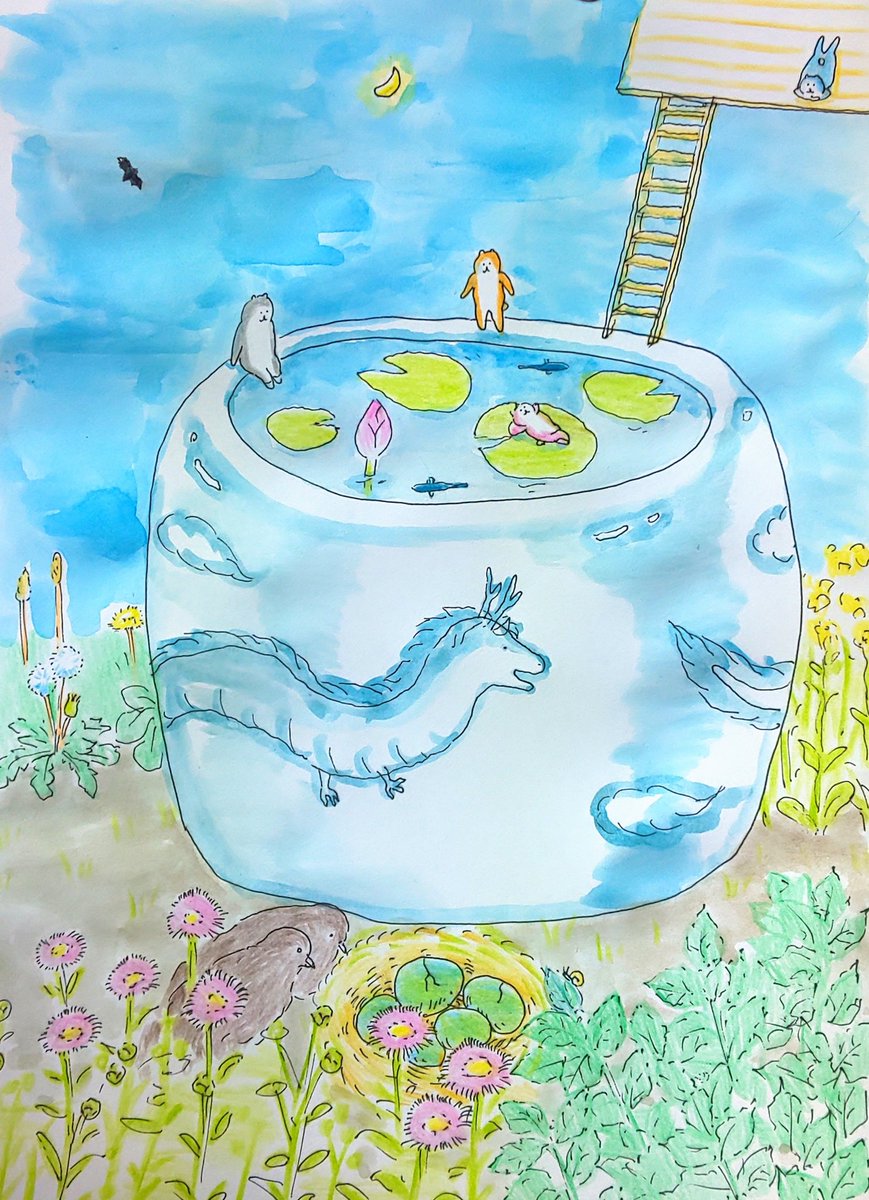 「五月
#bubuchiyo絵日記 」|bubuchiyoのイラスト