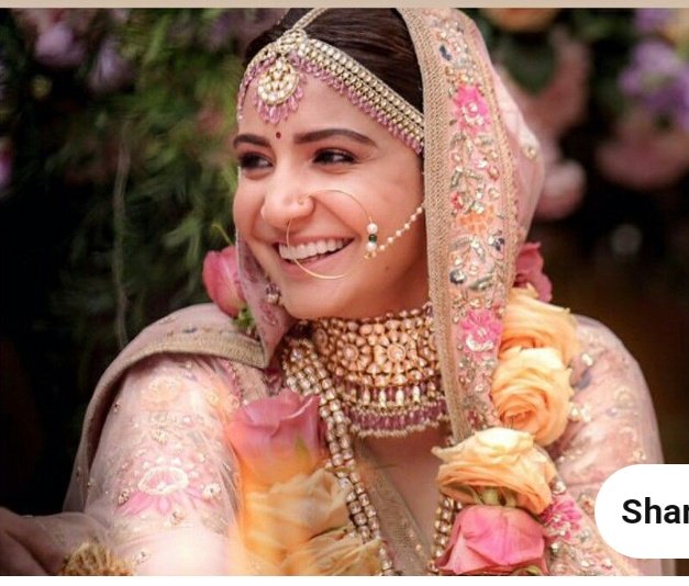 Wishing a very happy birthday to the most beautiful bride.
Anushka sharma.  