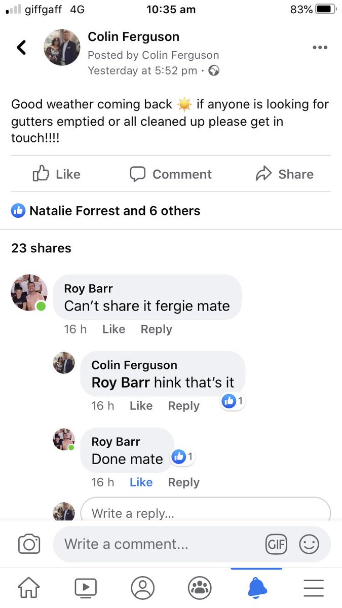 Colin Ferguson tweet media