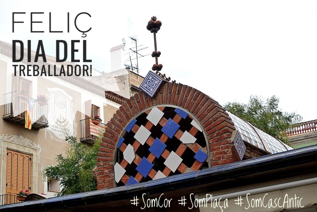MPGranCascAntic's tweet photo. Us desitgem un Feliç Dia del Treballador!
#SomCor #SomPlaça #SomCascAntic https://t.co/Bc4y48IYNo