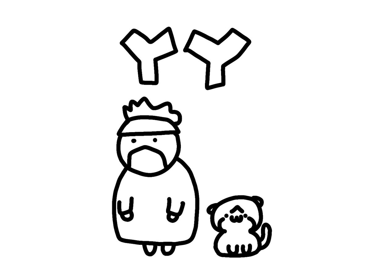 タカとん イラスト 月の上放送局 わいわい塗り絵選手権