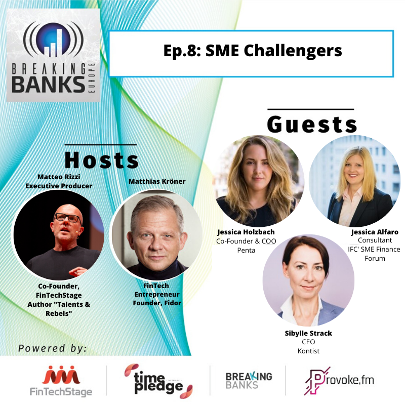 BreakingBanksEU's tweet photo. #SMEs are underbanked in #Europe. Why do #Incumbent banks find it so hard to bank them? What are the risks? The underbanked status of European SMEs sets niches of opportunities in the market. What are they? 🔥 @Jessica_Hbach #SibylleStrack #JessicaAlfaro
▶️https://t.co/SeQxVEV1Q5 https://t.co/gAj3nDzDUQ
