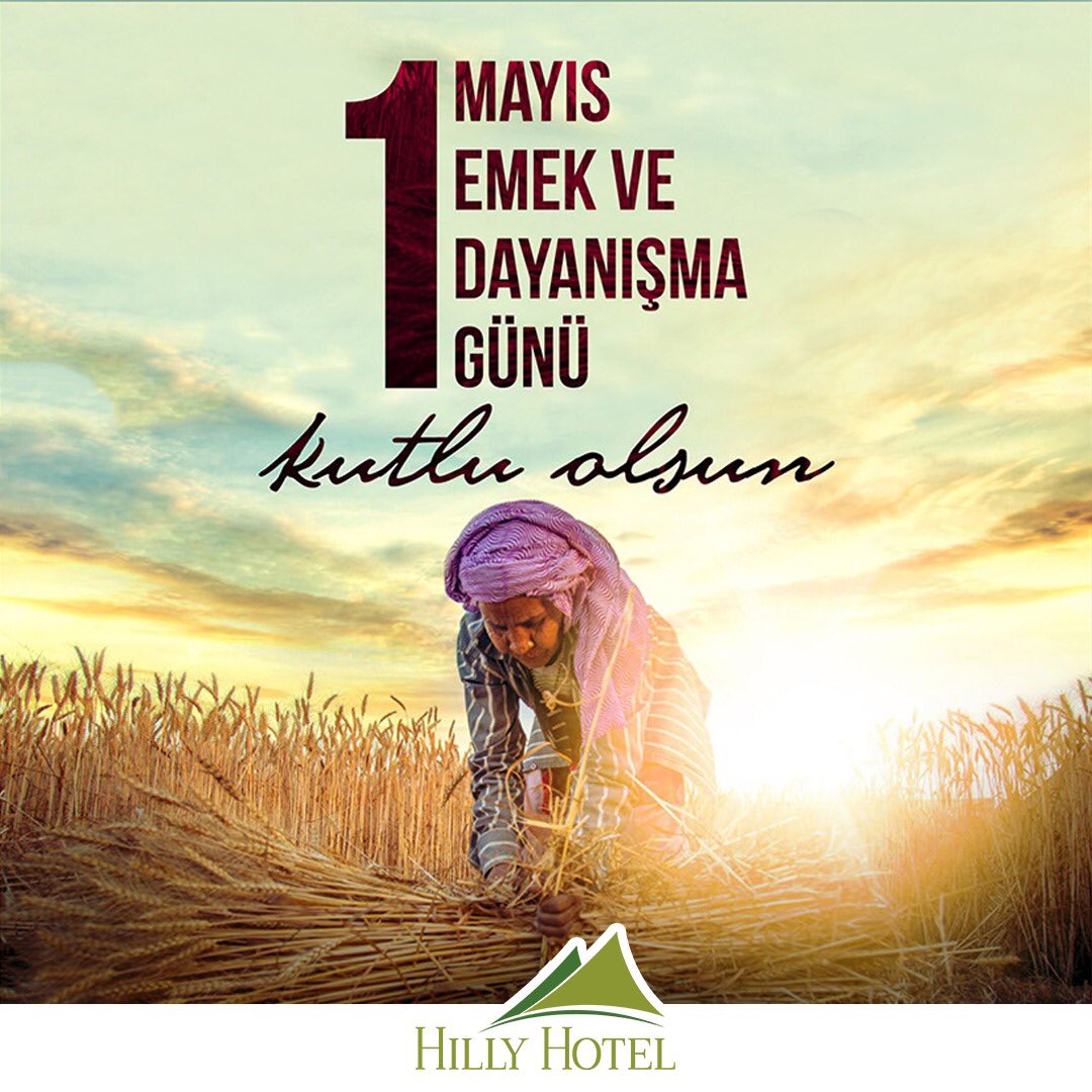 Birliğin, dayanışmanın ve iyiliğin günü, 1 Mayıs Emek ve Dayanışma günü kutlu olsun 💜
#1mayıs #hillyhotel #edirne