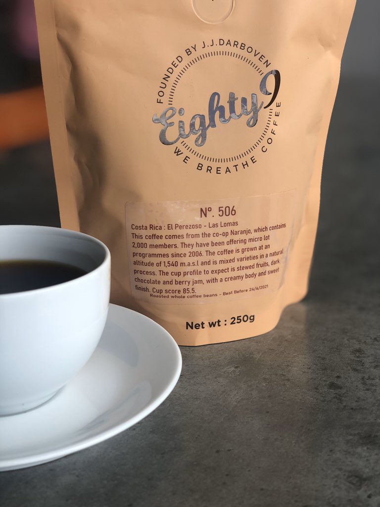 With an 85.5 cupping score this deliciously clean and sweet naturally processed #CostaRican is perfect for home brewing thanks <a href="/JJDarbovenIE/">JJ Darboven Ireland</a> &amp; <a href="/coffeecronin/">Michael Cronin</a> happily caffeinated now!
