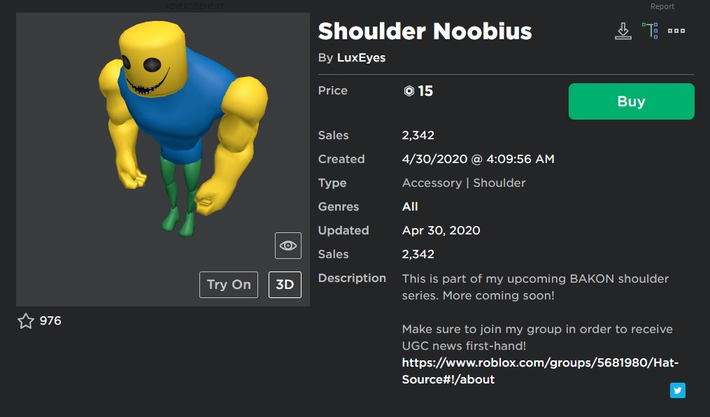 Ona2000 On Twitter Robloxdev Roblox Robloxugc A Hat By Luxeyes Is Just Roblox Rthro Packages Slapped Together The Arms Are From Davy Bazooka Package As Is Further Demonstrated By The Hands That