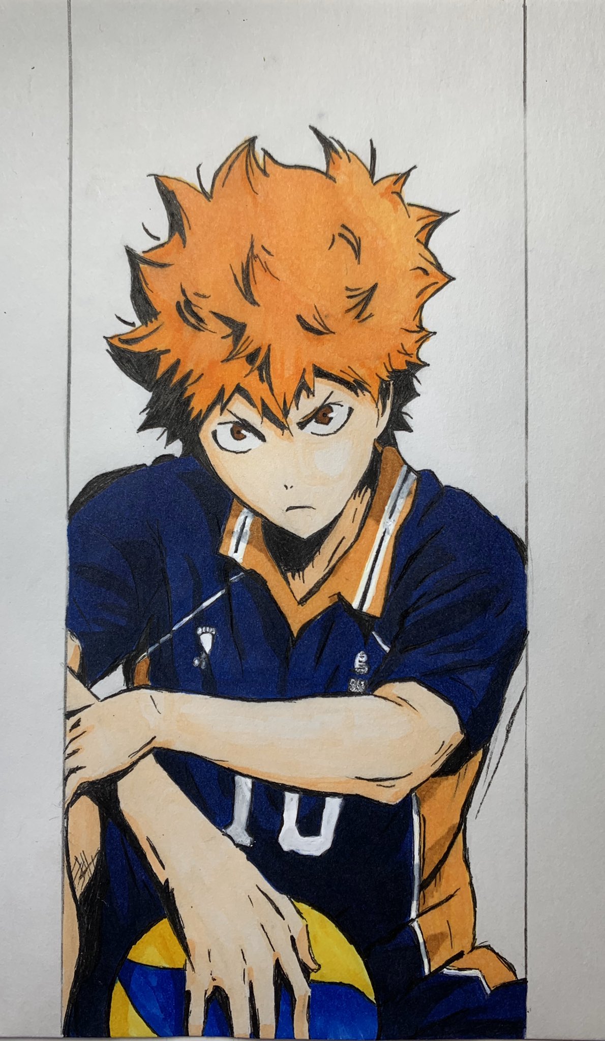 ひり 低浮上 ジャンプイラスト祭り ハイキュー 日向翔陽 ハイキューの日向翔陽描きました 右は背景がある T Co Jhgnbiml0y Twitter