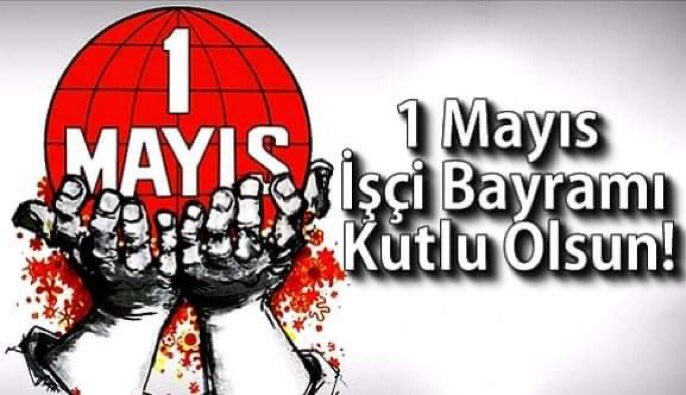 derinborsa's tweet photo. 1 Mayıs İşçi ve Emekçi Dostlarımızın Bayramı Kutlu Olsun... https://t.co/M59GwaJ8AF