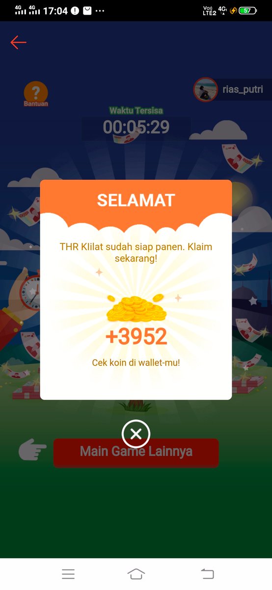 Parah emang shopee , gila parah keren nya, udah tanam kilat dapet segini lagi 😍
makasih shopee udah bagi -
bagi koin 😘#ShoppeTanamTHR10M