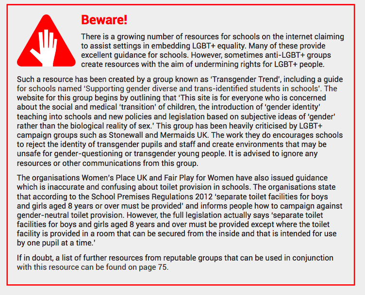 Maya forstater on twitter beware institutional capture this is from