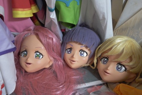 かっきー Twitterissa キュアミラクル キュアマジカルそしてキュアフェリーチェの着ぐるみ製作過程 衣裳は基本ストレッチ生地を用い多くの方に衣裳がフィットするように作っています プリキュア 着ぐるみ