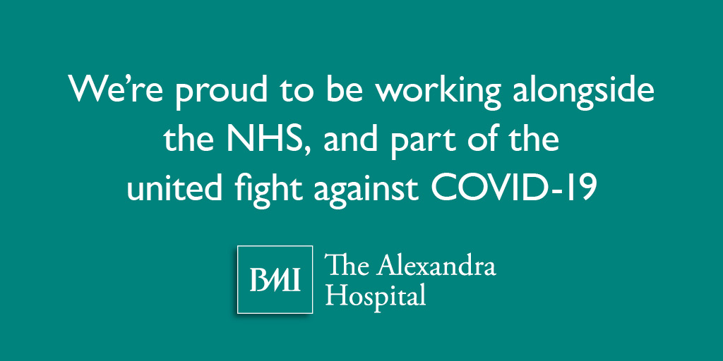The hospital has been busy supporting our local NHS hospitals with urgent cancer and cardiac surgeries, and we are proud to announce that 44 of our staff have volunteered to work at the Manchester Nightingale Centre and they start on Monday.  #nhscovidheroes