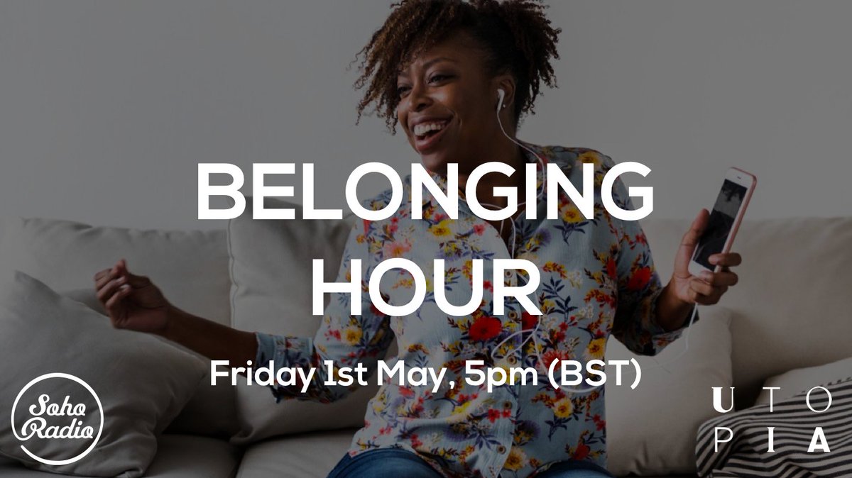 Still time to sign up to join us at 5pm for Belonging Hour. Your chance to share a song that most represents belonging to you or simply connect and hear stories from others. We promise it will be a perfect end to your week - eventbrite.co.uk/e/belonging-ho… #belonging