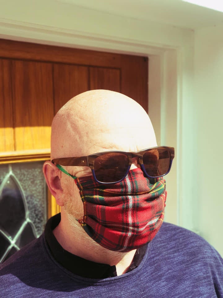 FACEMASKS now available in my #etsy shop: Washable Tartan and Liberty Print Facemask etsy.me/3c0eKsI  #LoullyMakes #facemask #facecovering #mask #faceprotection #covid19 #washable #reusable #tartan #rainbow