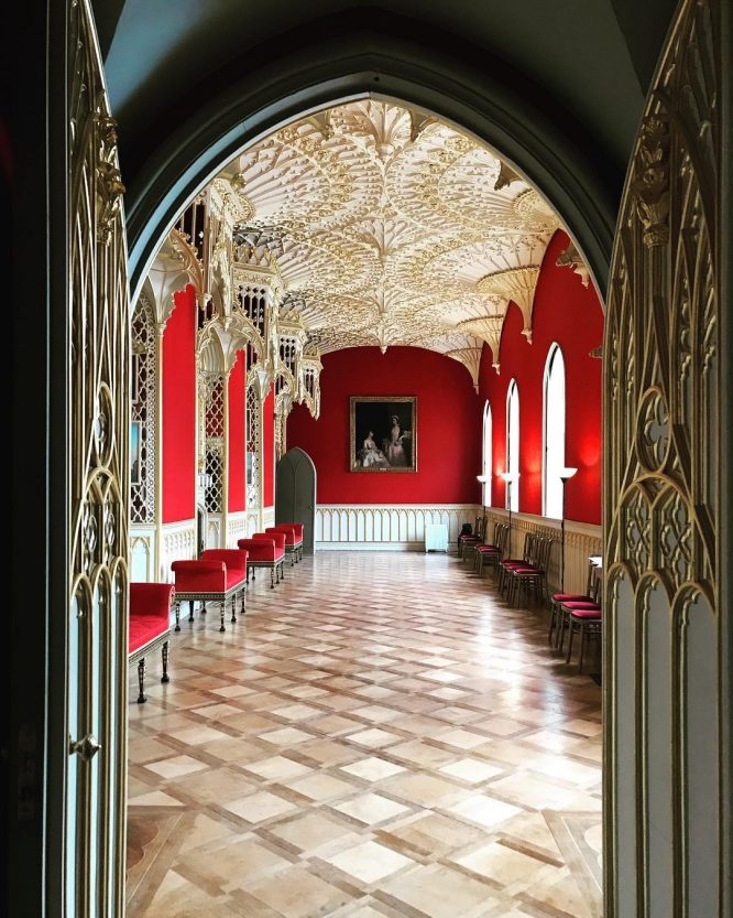 2.6b/ to The Strawberry Hill Trust In 2007 who have since completed a £9,000,000 restoration to the main rooms and reopened it to the public shortly after. They continue to improve the house and look to repopulate it with as many of Walpole’s original contents as possible.