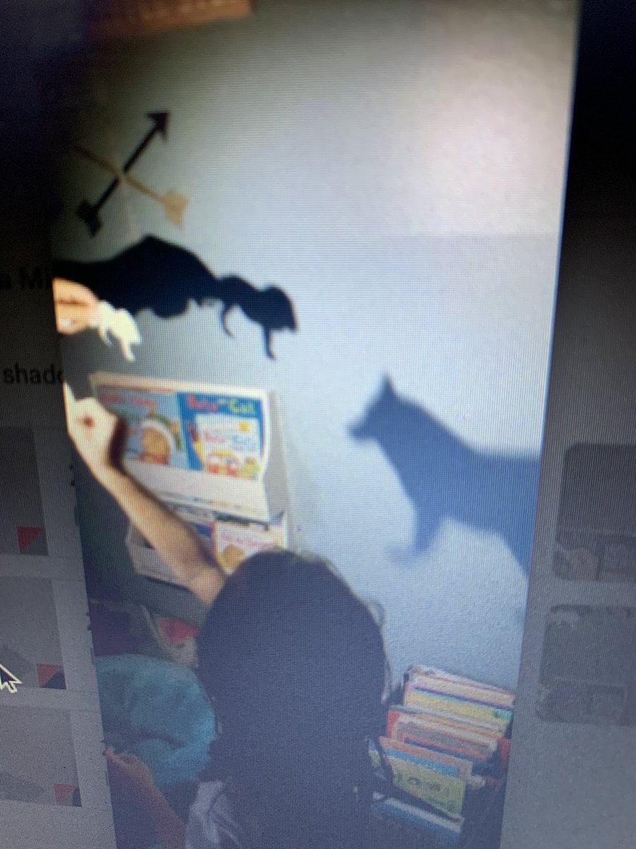MariannSeewald's tweet photo. First graders are learning about light and shadows. We made our very own shadow puppets and put on a show #Boces4Science #WeAreBethpage @KLSBethpage @BethpageUFSD https://t.co/nnR77k8QJN