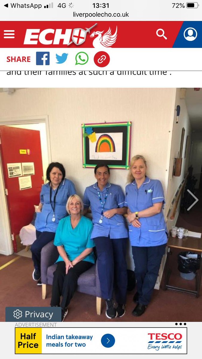 The beautiful art work Louie English created for his Mum didn’t just make it into in her work - it also made it into the Liverpool Echo!
