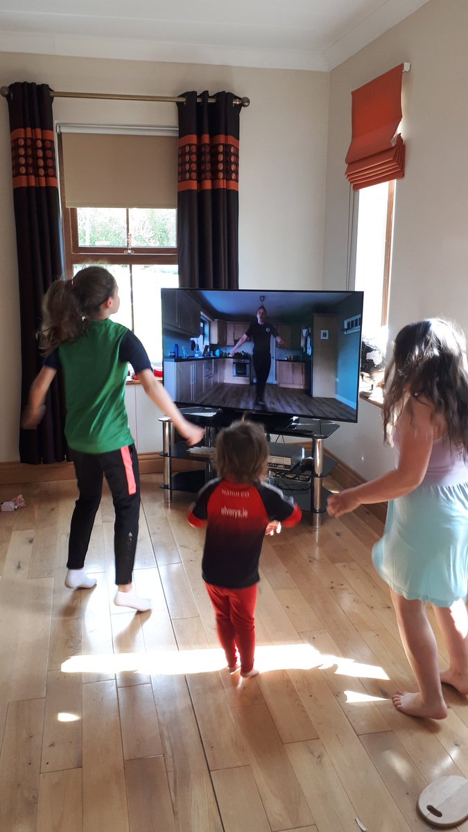 laura (@lauramcmahon39) on Twitter photo Girls enjoying Get Up & Get Active PE online class yesterday with <a href="/TheMovementCB/">The Movement</a> & <a href="/andypmoran/">Andy Moran</a> <a href="/BrusnaNS/">Scoil Mhuire Brusna</a> <a href="/MayoGAA/">Mayo GAA</a> <a href="/Elverys/">Intersport Elverys</a> #mayogaa #ActiveHomeWeek Girls enjoying Get Up & Get Active PE online class yesterday with <a href="/TheMovementCB/">The Movement</a> & <a href="/andypmoran/">Andy Moran</a> <a href="/BrusnaNS/">Scoil Mhuire Brusna</a> <a href="/MayoGAA/">Mayo GAA</a> <a href="/Elverys/">Intersport Elverys</a> #mayogaa #ActiveHomeWeek