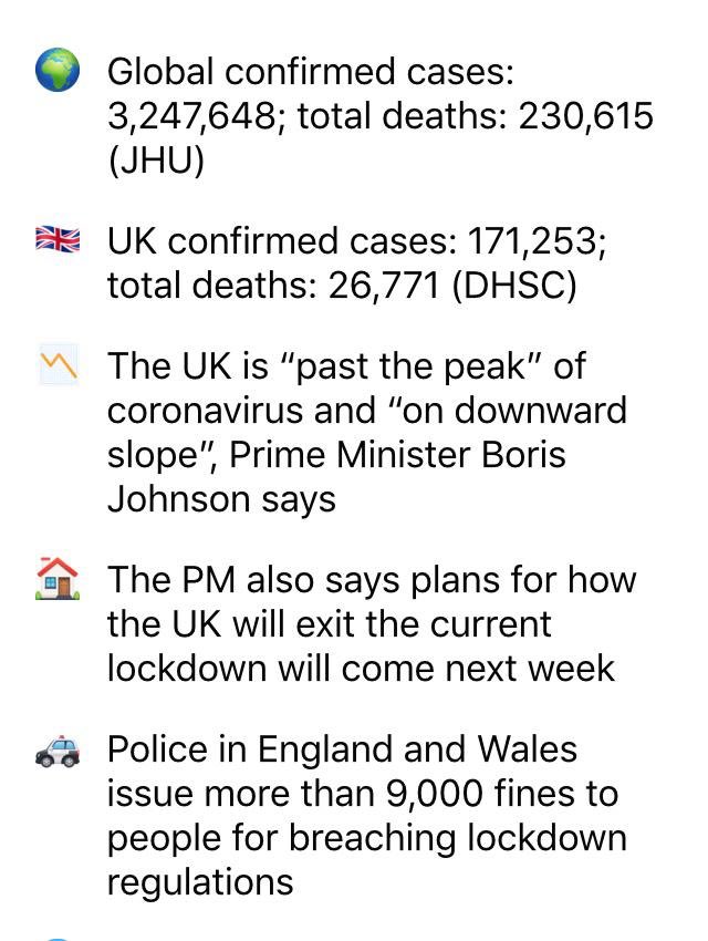 DAILY UPDATE ALERT... This is serious... We must work together... We need you to help us minimise the spread of this virus... donate now and help make a real difference ▶️ charityboxx.org