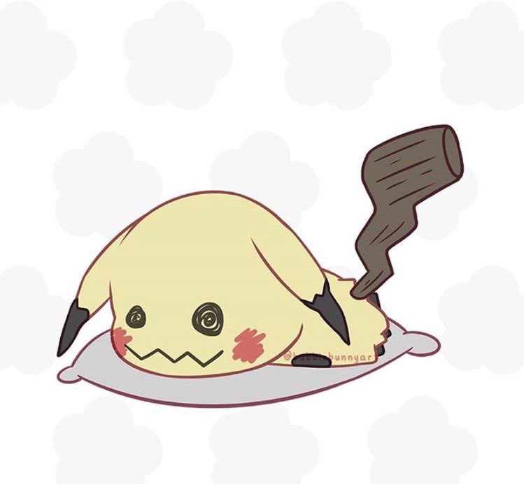 Mimikyu snores.