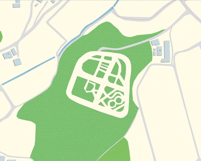 古代遺跡かと思いきや？ただの自動車教習所跡でしたwww