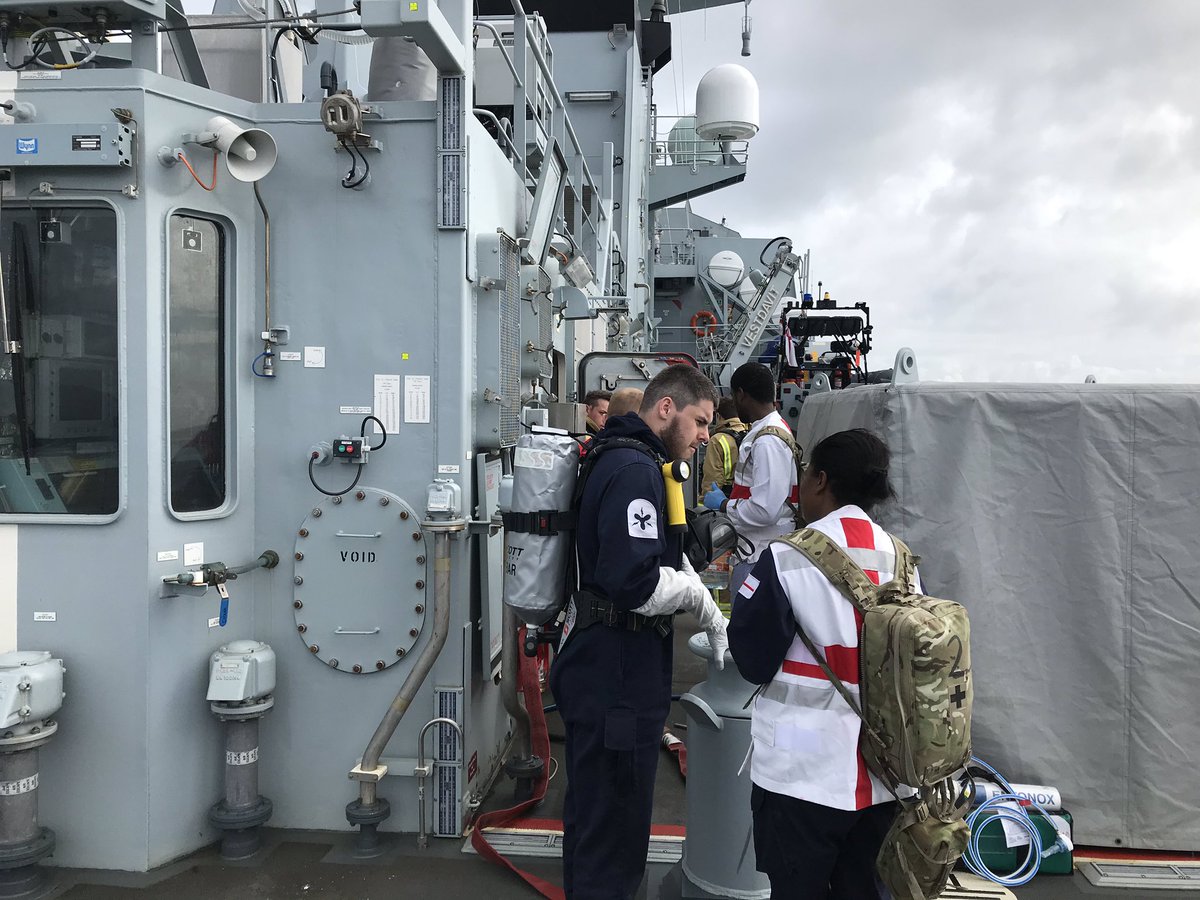 HMSTrent's tweet photo. With a small ship’s company like ours, it is essential that people are able to cover each other’s roles, especially damage control. This morning we conducted a fire exercise to put our people to the test in unfamiliar positions, and proved that it worked!
#FirefightingFriday https://t.co/RvxCCuQYGR