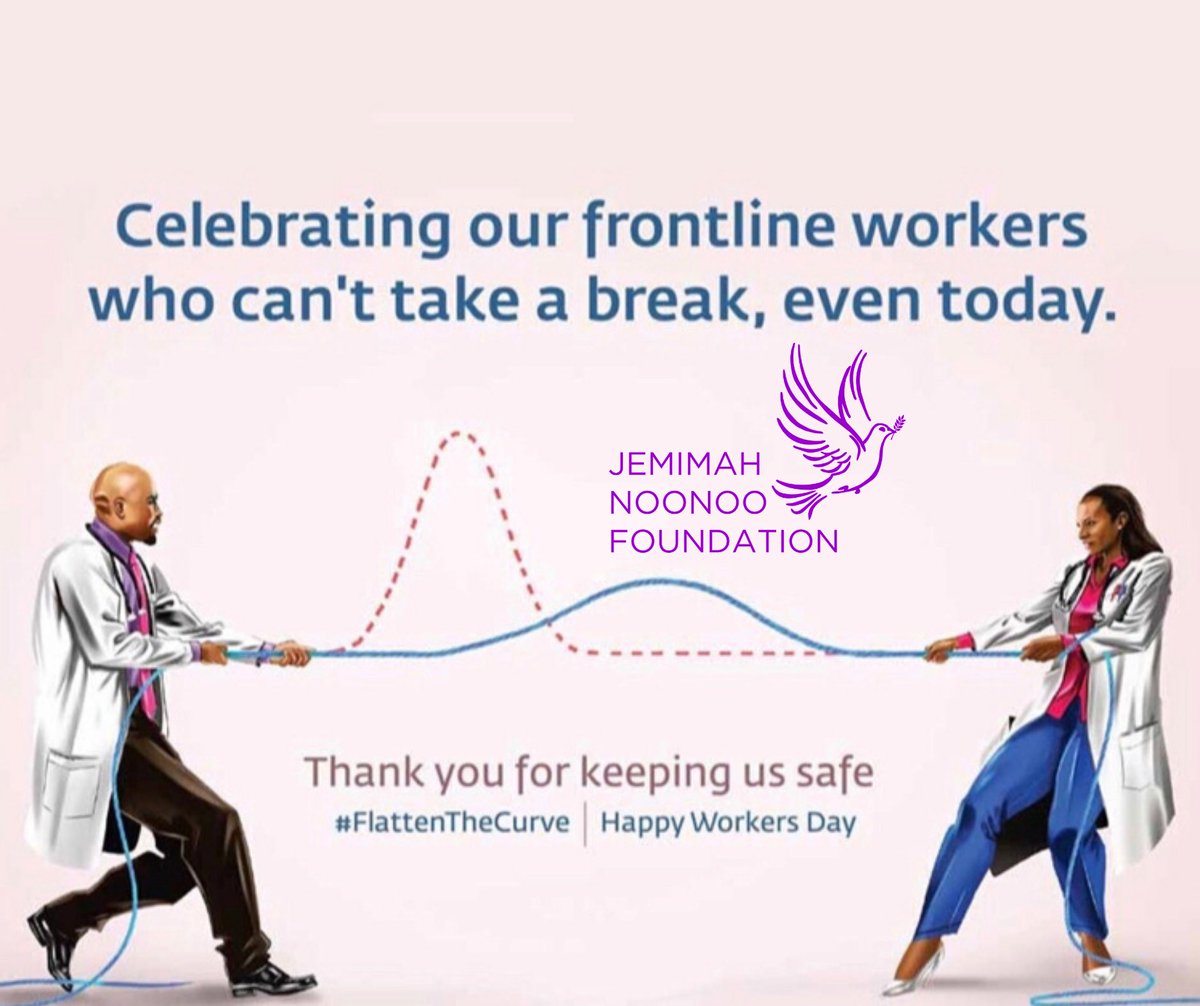 Jemimahnoonoo's tweet photo. Celebrate workers; celebrate the existence and growth of every nation. Happy Workers’ Day.

#Empoweringlivesdaily #Education #Access #Tag #Share #Appreciation #Workers2020 #JNFGOALS https://t.co/uS0sUNV94P