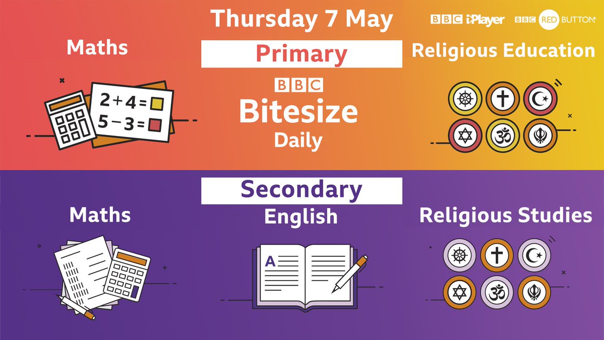 bbcbitesize's tweet image. Here's some help for you #HomeSchooling heroes! 💪
👀 Watch #BBCBitesizeDaily from 9am on @BBCiPlayer and Red Button 👉 bbc.in/BitesizeDaily
The learning doesn't stop there! Head to our website for online Daily Lessons 👉 bbc.in/BitesizeDailyL…
#HomeSchoolingUK