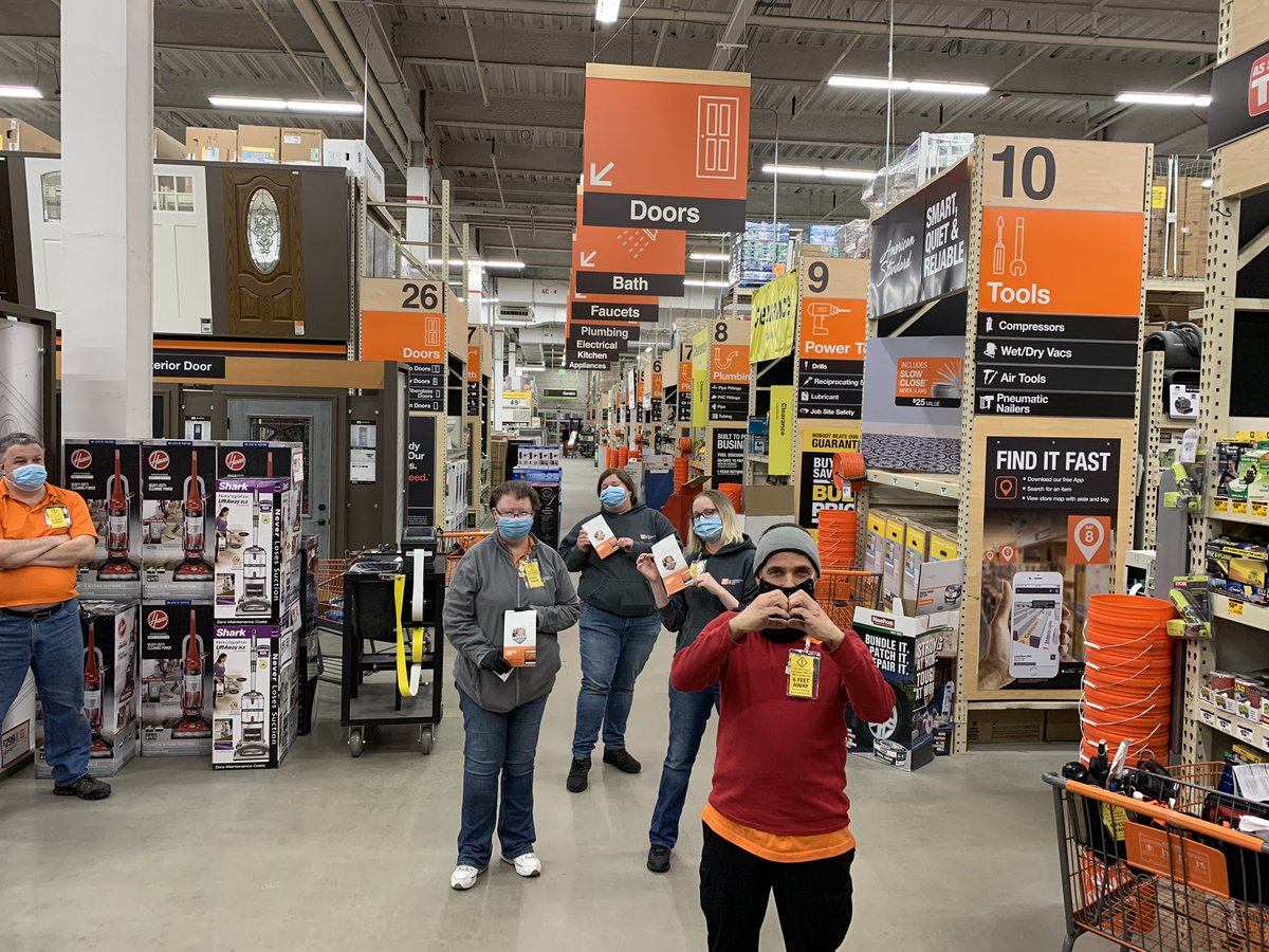 Home Depot Reading (@depotreading) on Twitter photo MET associates Daryl, Lindsay, Melissa and Casey all receiving Homer Achievement badges this morning ! Congratulations to all of you and Thank you for all that you do for our store. <a href="/JasonArigoni/">Jason Arigoni</a> <a href="/brettmhollins/">Brett Hollins MET</a> <a href="/BryanJRamos/">Bryan Ramos</a> <a href="/JCHomeDepot/">John Carr</a> <a href="/Mike_Attar/">Mike Attar</a> <a href="/jenns2614/">Jenn ASDS #2614</a> MET associates Daryl, Lindsay, Melissa and Casey all receiving Homer Achievement badges this morning ! Congratulations to all of you and Thank you for all that you do for our store. <a href="/JasonArigoni/">Jason Arigoni</a> <a href="/brettmhollins/">Brett Hollins MET</a> <a href="/BryanJRamos/">Bryan Ramos</a> <a href="/JCHomeDepot/">John Carr</a> <a href="/Mike_Attar/">Mike Attar</a> <a href="/jenns2614/">Jenn ASDS #2614</a>