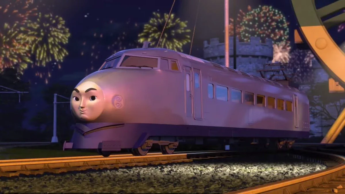 きかんしゃトーマスに新キャラ登場？機関車じゃなくて新幹線ｗｗｗ