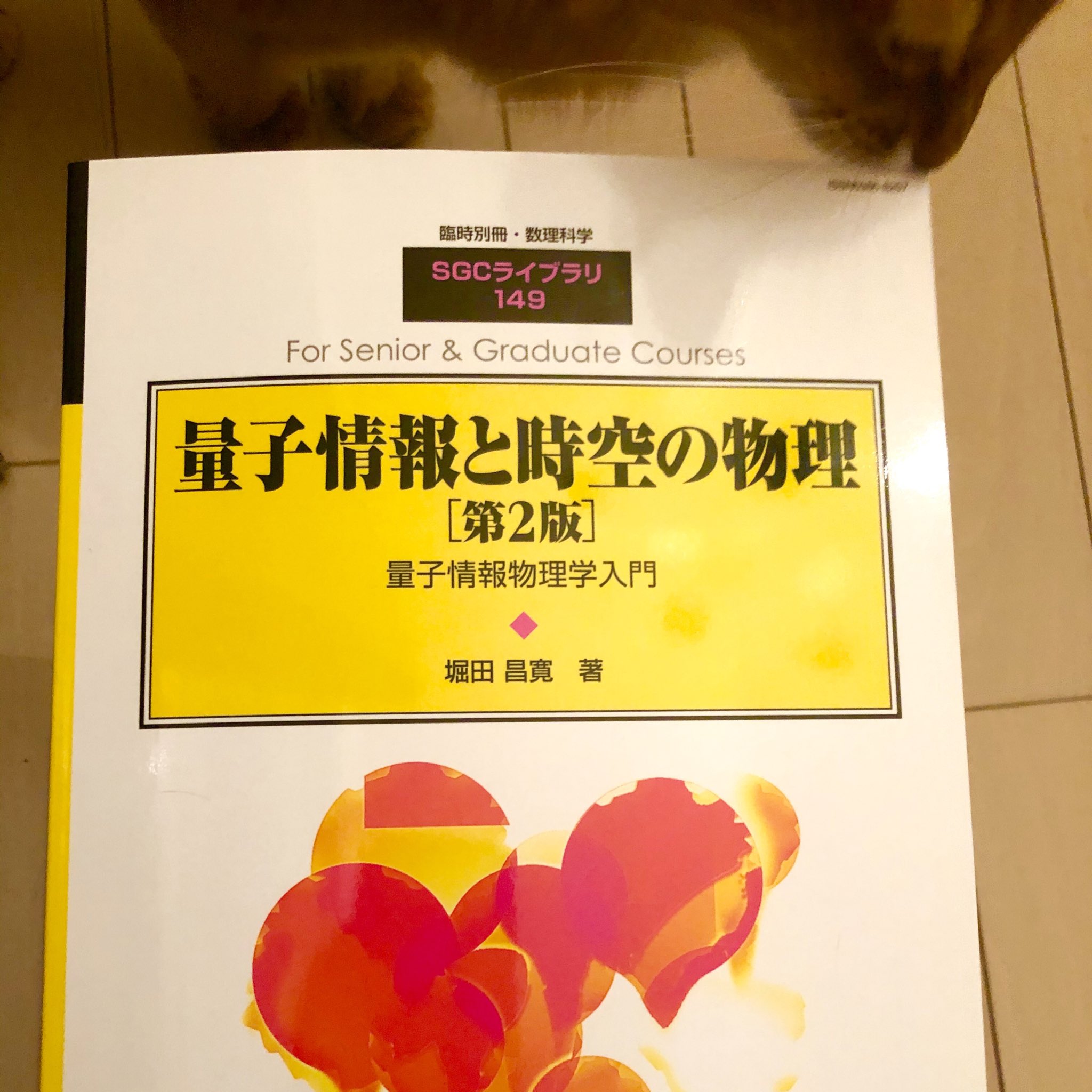 今 話題 の 人気 商品 量子情報と時空の物理【第2版】堀田昌寛 SGCライブラリ コンピュータ・IT