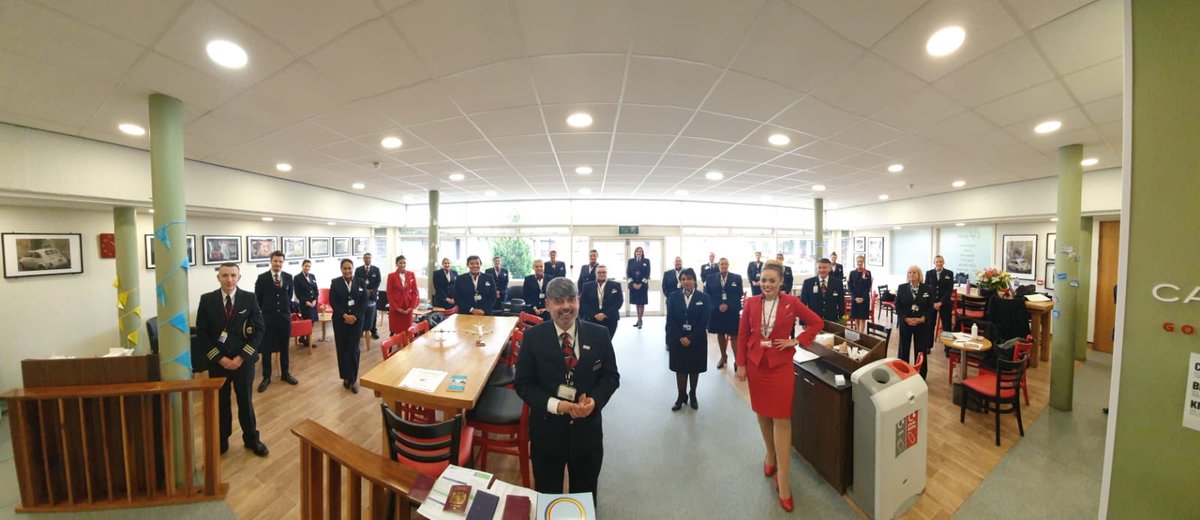 FHFT_wellbeing's tweet photo. Wow! A lot of work behind the scenes but @_ProjectWingman has landed at Wexham Park. Cafe Glade is our new first class lounge and our airline crews lead by Chris are ready to provide first class service to our hardworking staff. @NeilDardisFHFT @janet65868334 @FrimleyHealth https://t.co/k7cSrarvQx