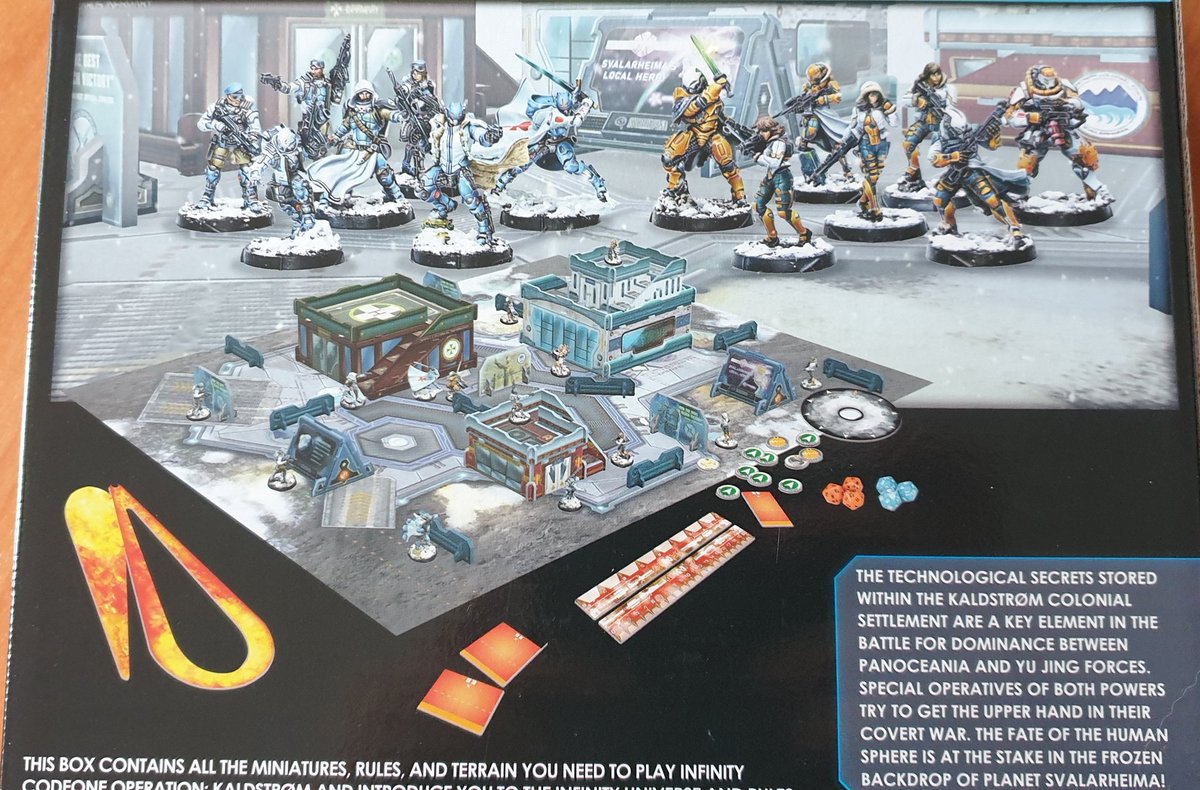 mcallus's tweet image. Hoy la mañana ha sido para #InfinityCodeOne #OperationKaldstrom 
La edición simplificada de Infinity me ha devuelto la ilusión por jugar con sus geniales minis y ya que estoy justo leyendo el juego de rol pues doble motivación. Esta tarde termino de montar y mañana a pintar