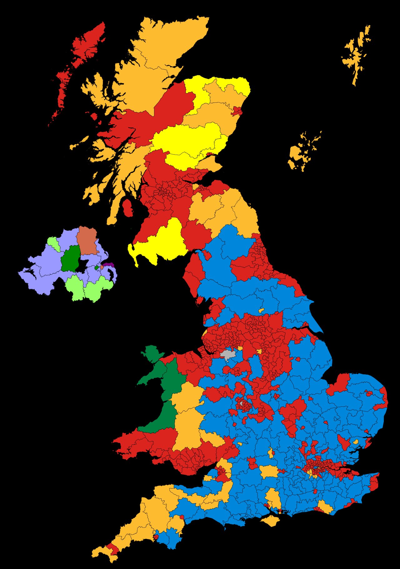 Election Maps UK on Twitter "OnThisDay in 1997, Tony Blair's Labour