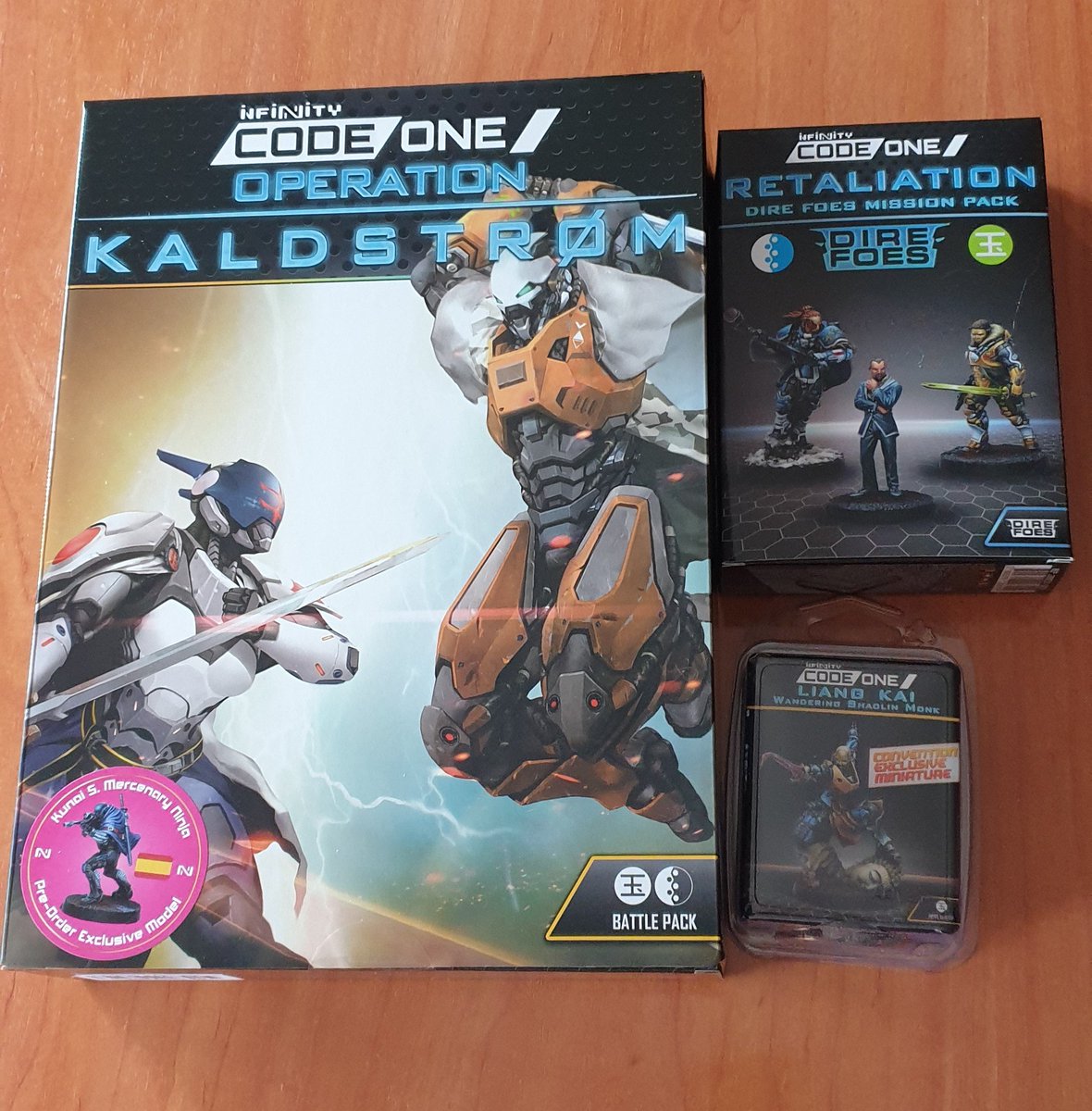 mcallus's tweet image. Hoy la mañana ha sido para #InfinityCodeOne #OperationKaldstrom 
La edición simplificada de Infinity me ha devuelto la ilusión por jugar con sus geniales minis y ya que estoy justo leyendo el juego de rol pues doble motivación. Esta tarde termino de montar y mañana a pintar