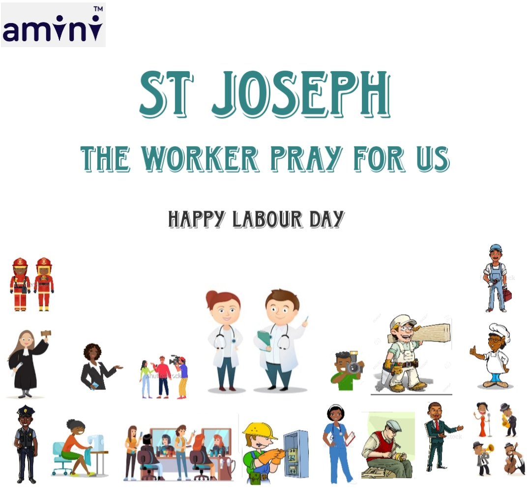 BlessedAmini's tweet photo. Happy labor day everyone God bless you always
St Joseph pray for us Amen
#BlessedAmini
#LabourDay https://t.co/Wka9VcaOw5