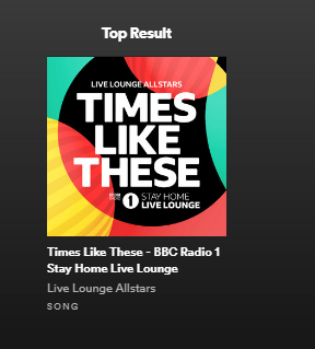 JoshuaGrime's tweet photo. @SpotifyUK is it possible to block songs please?  #TimesLikeThese https://t.co/fFePU8Runj