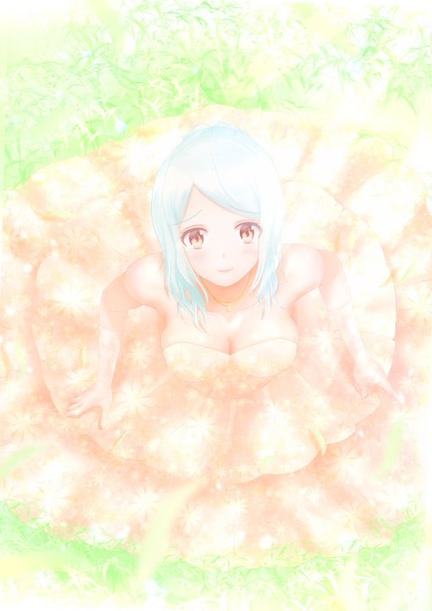 ジューンブライドは気が早いので、お姫様的な(後付け)

#絵描きさんと繫がりたい  #イラスト 
#イラスト好きな人と繋がりたい 