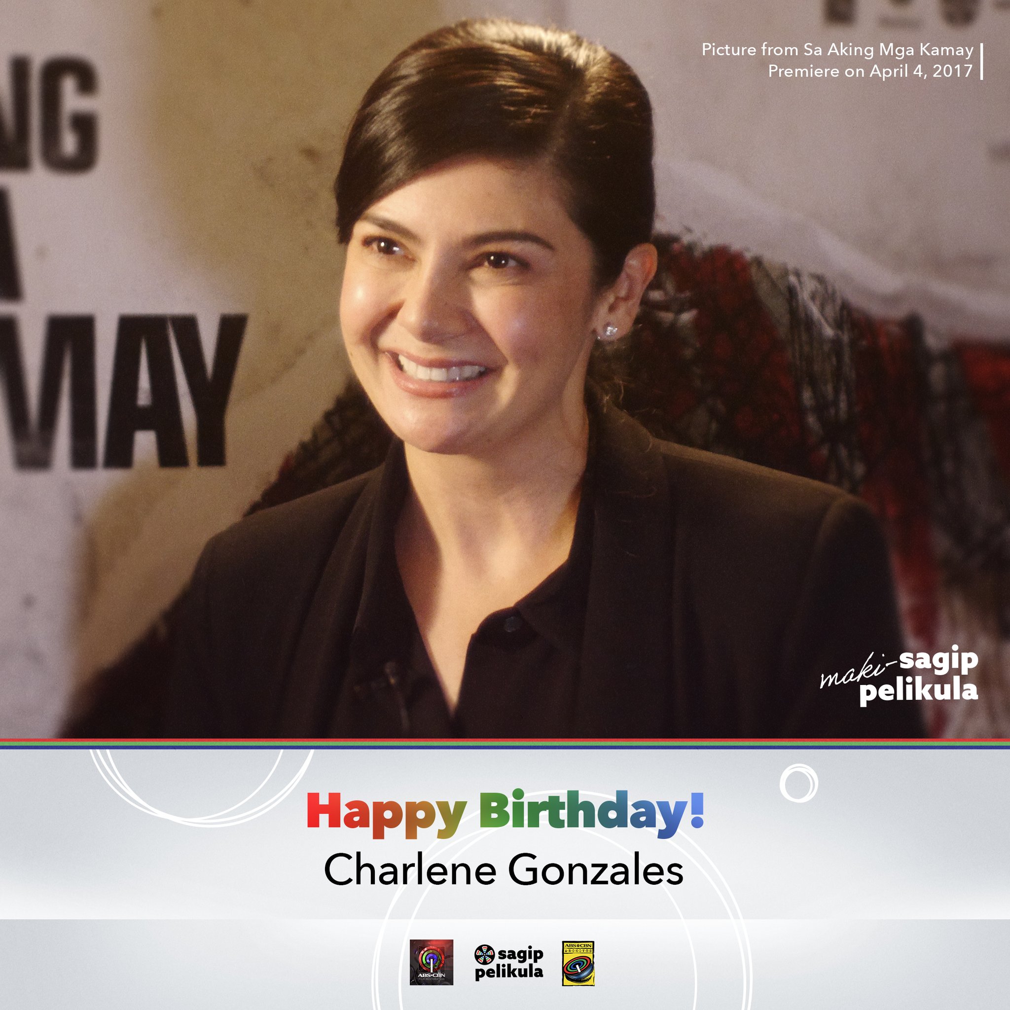 Happy birthday to Charlene Gonzales!  