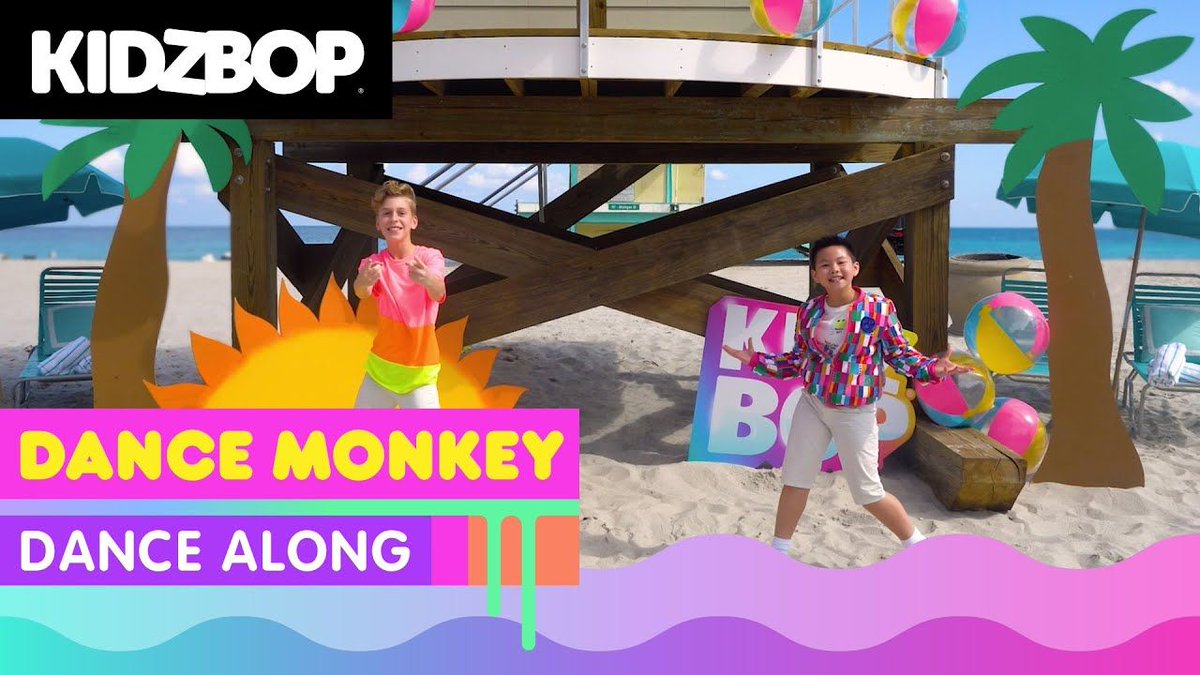 Families can join @KidzBop_uk by dancing along to the #KIDZBOP version of “Dance Monkey” at home 🐒 Upload your family video to social media using the hashtag #KIDZBOPDanceBreak buff.ly/2KDEq26