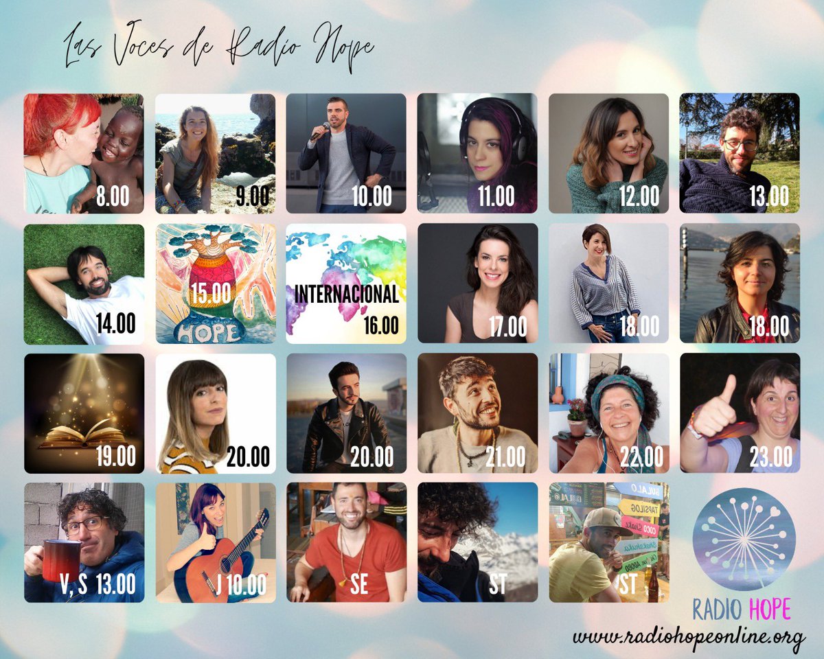 NzuriDaima's tweet photo. Aquí están, las miradas, las sonrisas y la alegría que cada día ponen l@s locutor@s de #RadioHope. Gracias a tod@s ell@s por formar parte de la familia de @NzuriDaima y hacer realidad este bonito proyecto!!🌱

¿Conectamos? Entra en 📻 https://t.co/b0kATrtZIx y únete! https://t.co/yvFX2FzX9e