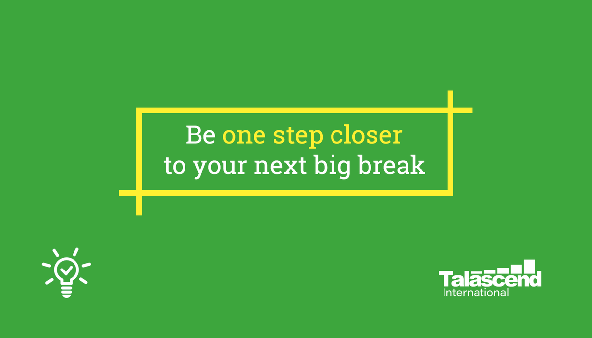 TalascendInt's tweet photo. Register with is to receive instant updates on new jobs matching your criteria and be one step closer to finding your next big opportunity. 

It takes 2 minutes to complete our form, get started before the weekend: https://t.co/k5yhPalrL7 

#inthistogether #jobsearch #jobalert https://t.co/UPmX9RCzMb