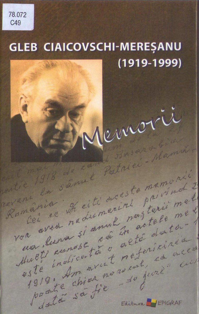 biblioart's tweet photo. Revistă bibliografică : Gleb Ciaicovschi-Mereșanu, muzicolog, profesor, folclorist, regizor, cercetător și animator al vieții culturale (1 mai 1919 – 22 iunie 19 99) https://t.co/rXeaUg4syQ https://t.co/DfueoYoFoT