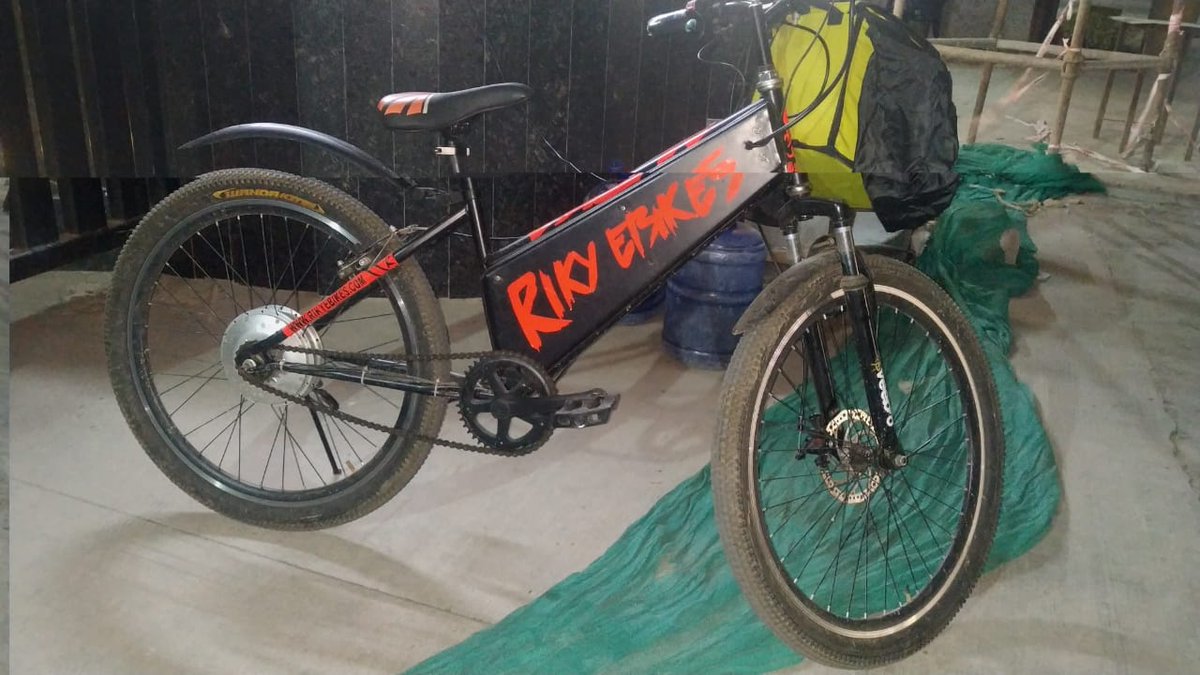 EbikesRiky's tweet photo. It's our social responsibility towards society to serve in this lock down crises. Our small contribution towards our society (Greater Noida West), free e-bikes installed for residents to help them getting their basic needs from market. https://t.co/7zuPhjFuEa