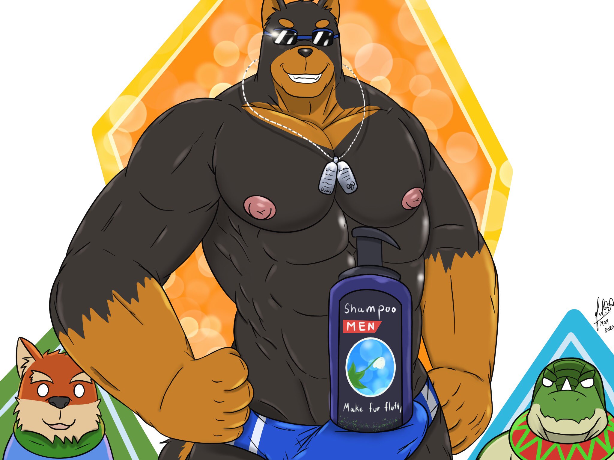 Shampoo character sale