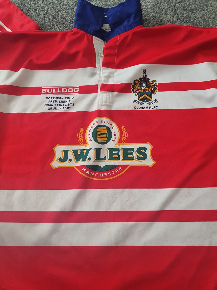 <a href="/Roughyeds/">Oldham RLFC</a> Knocker nortons match worn shirt. Signed by all the players from the final v Widnes.