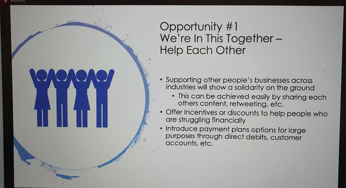 elenacanty's tweet photo. This is the time to adapt, and reevaluate and carry out long-term strategic planning. @neady99 on opportunities @WeAreEventi webinar this morning βΊβ #EventiEffect https://t.co/f2pE75oZwo